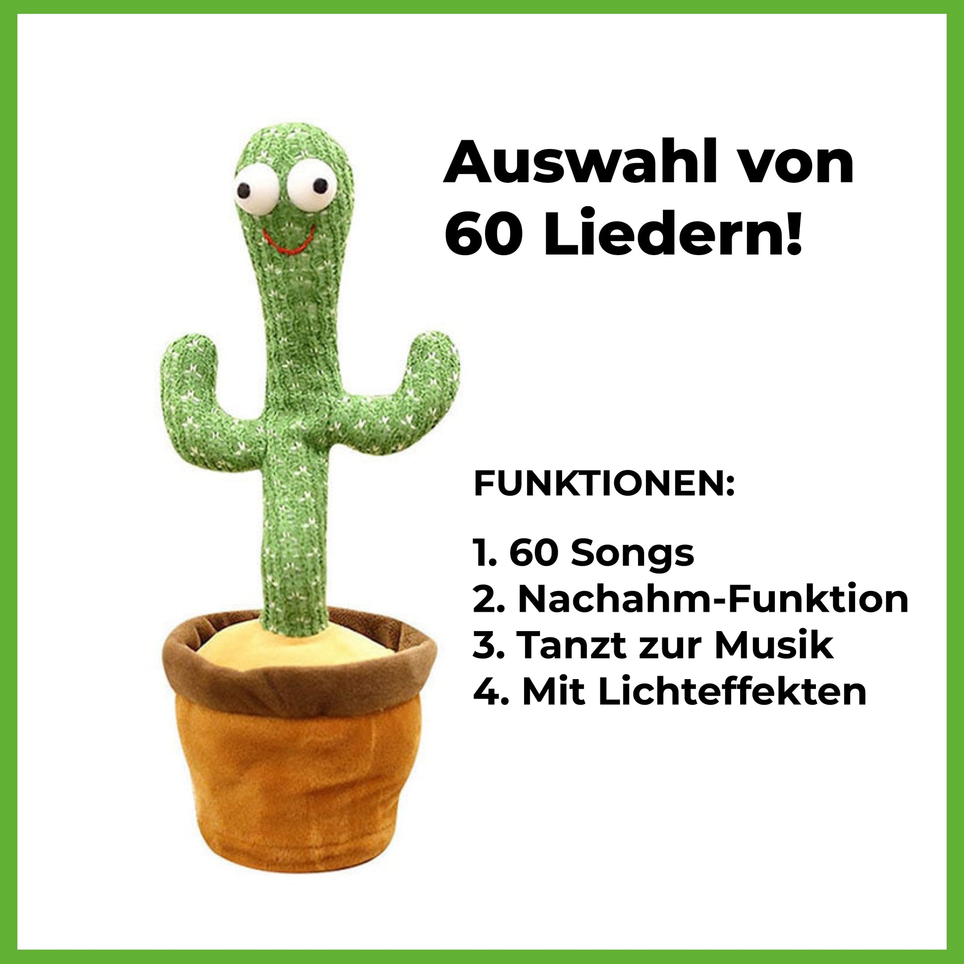 Rüdiger Gerhardt - Singender & Tanzender Kaktus, sortiert